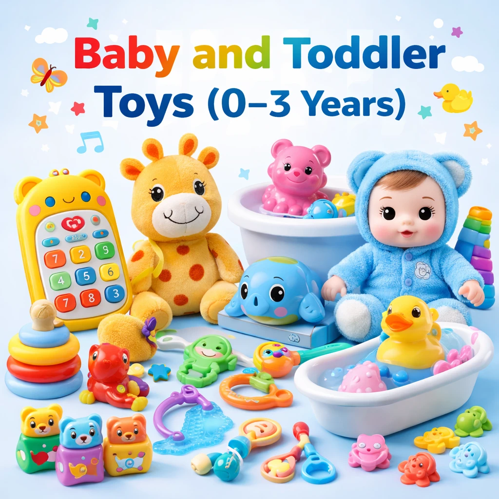 Baby and Toddler Toys (0–3 Years)